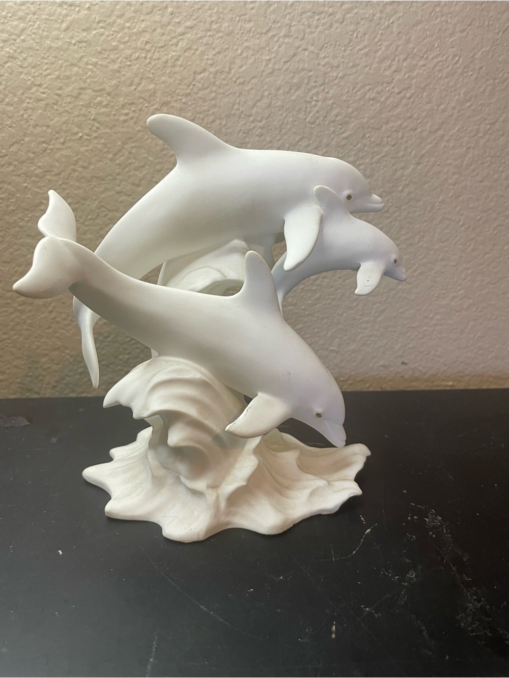 Lenox USA Dance Of The Dolphins 7” Fine Porcelain Sculpture